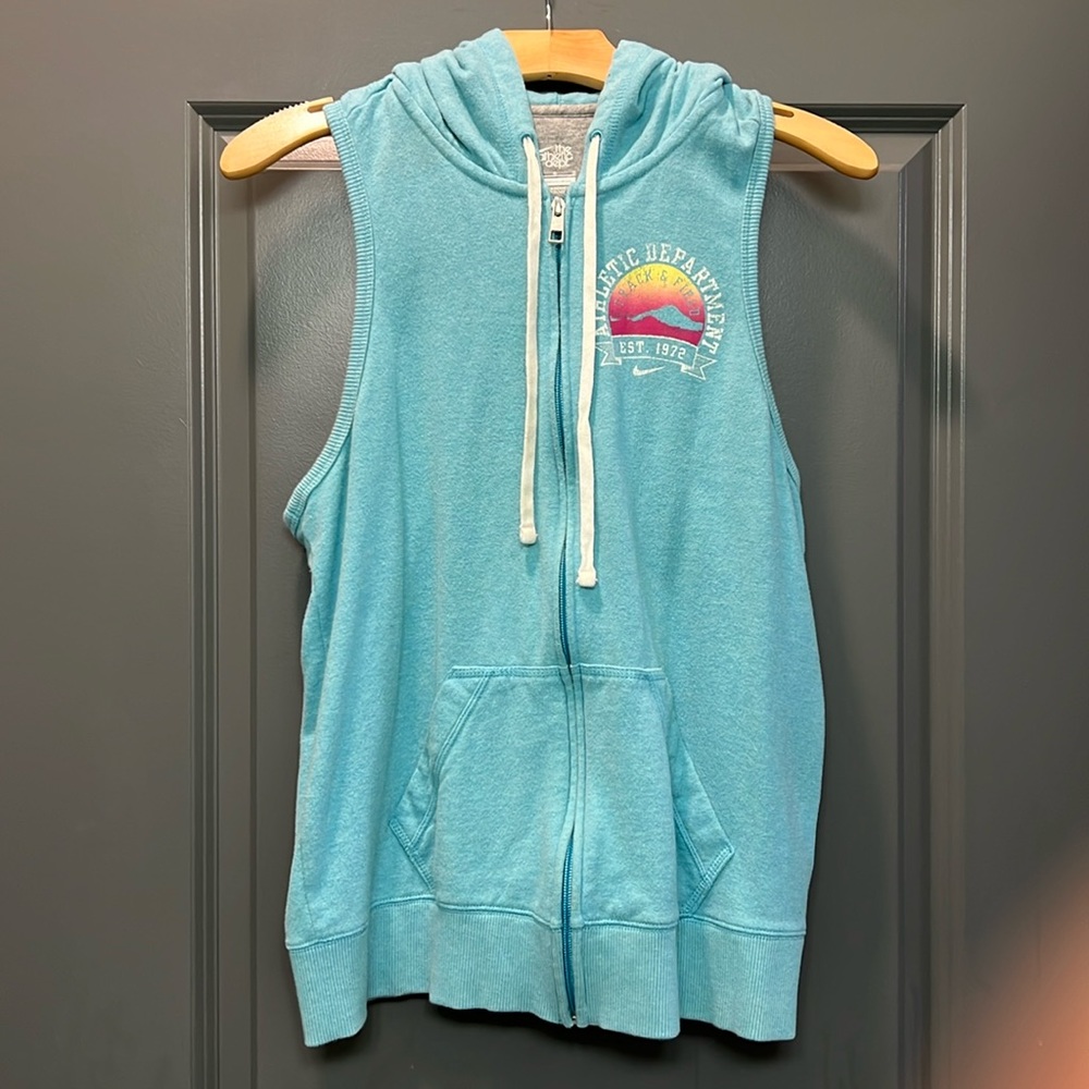 Nike hoodie vest jacket